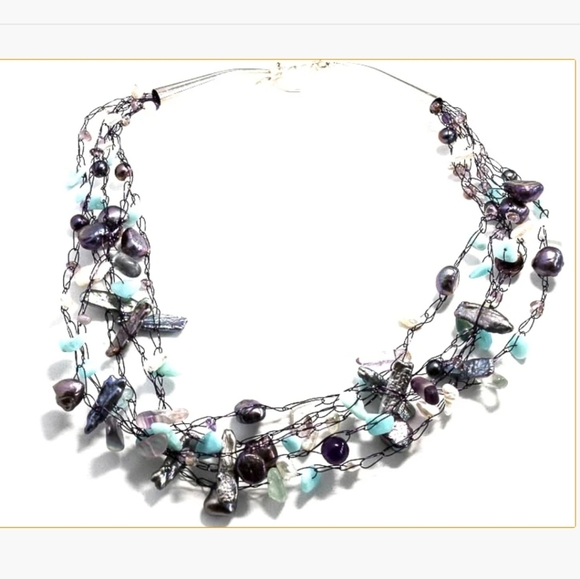 Woven Necklace - Picture 1 of 3